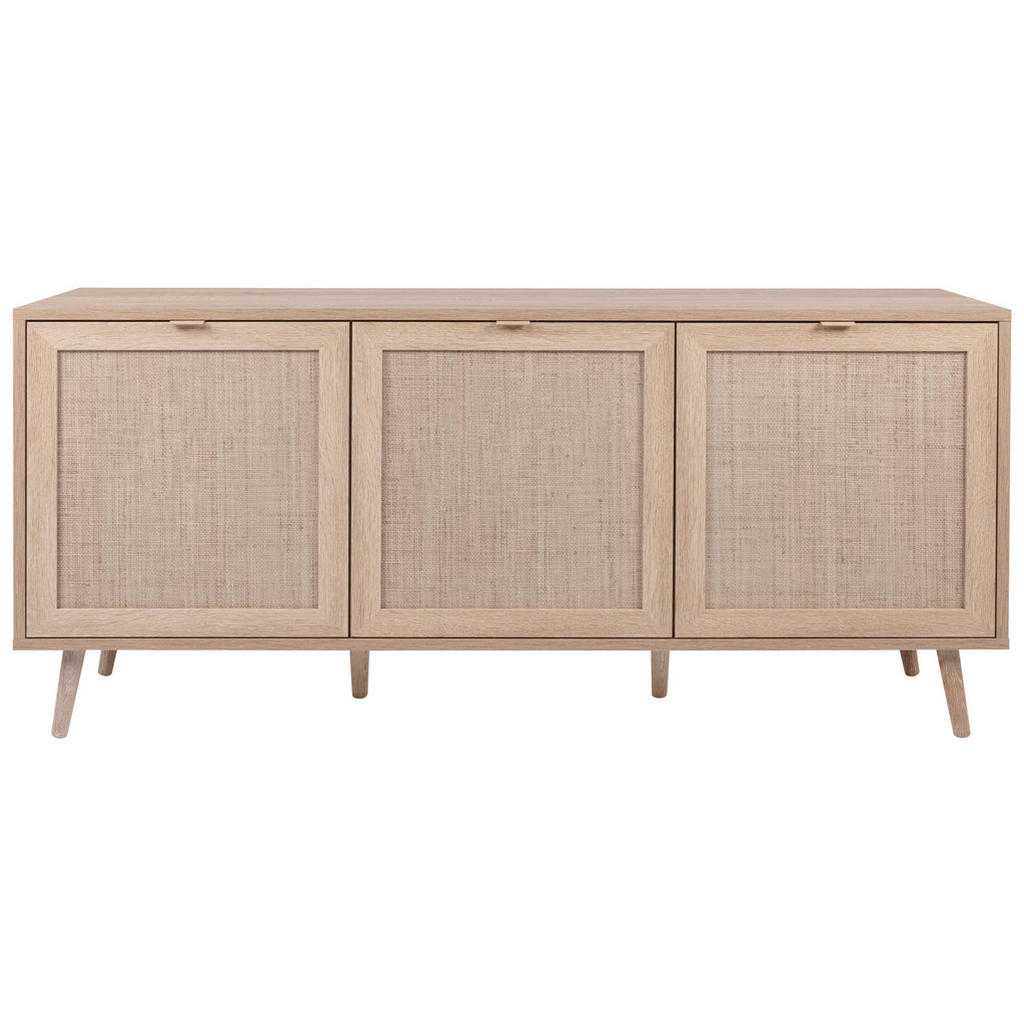 Sideboard Dekor Mit 3 Türen 150 cm Bali Sonoma Eiche