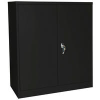 AKTENSCHRANK 90/105/40 cm  - Schwarz, Basics, Metall (90/105/40cm) - MID.YOU