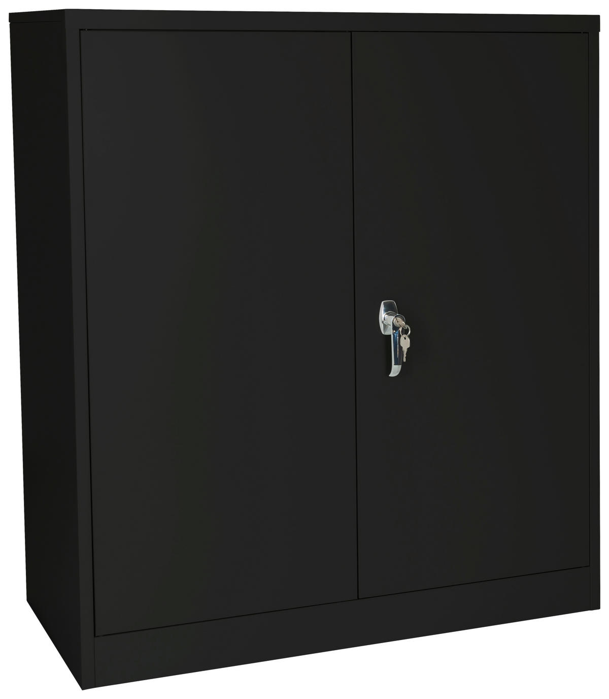 AKTENSCHRANK 90/105/40 cm  - Schwarz, Basics, Metall (90/105/40cm) - MID.YOU