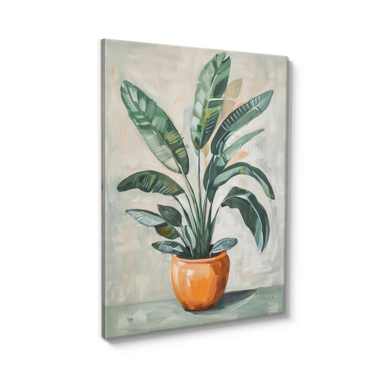 LEINWANDBILD Pflanzen 60/80 cm  - Multicolor, Basics, Holz/Textil (60/80cm)