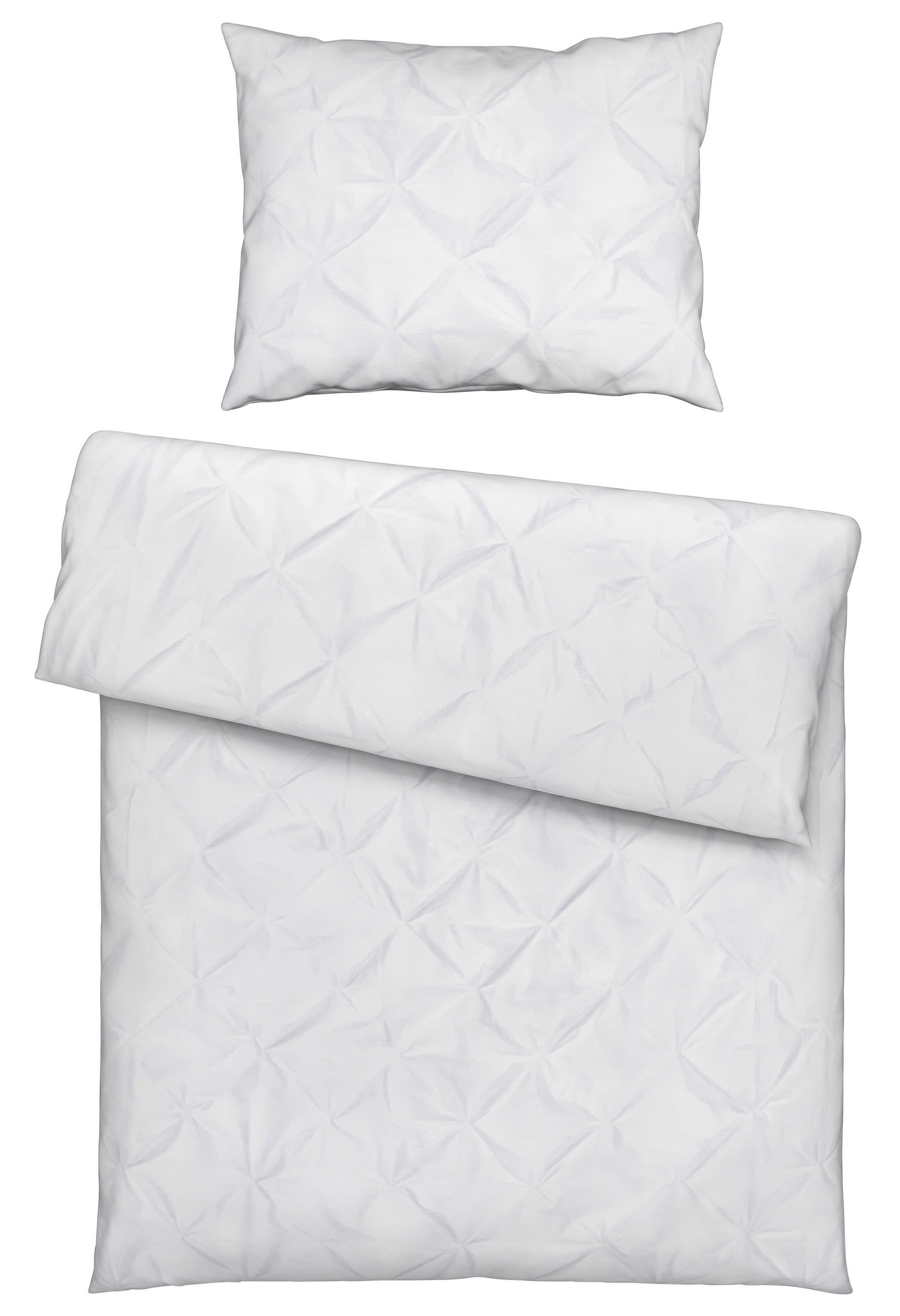 POSTELJINA INTERIOR CHICK 140/200 cm bela  - bela, Konvencionalno, tekstil (140/200cm) - Novel