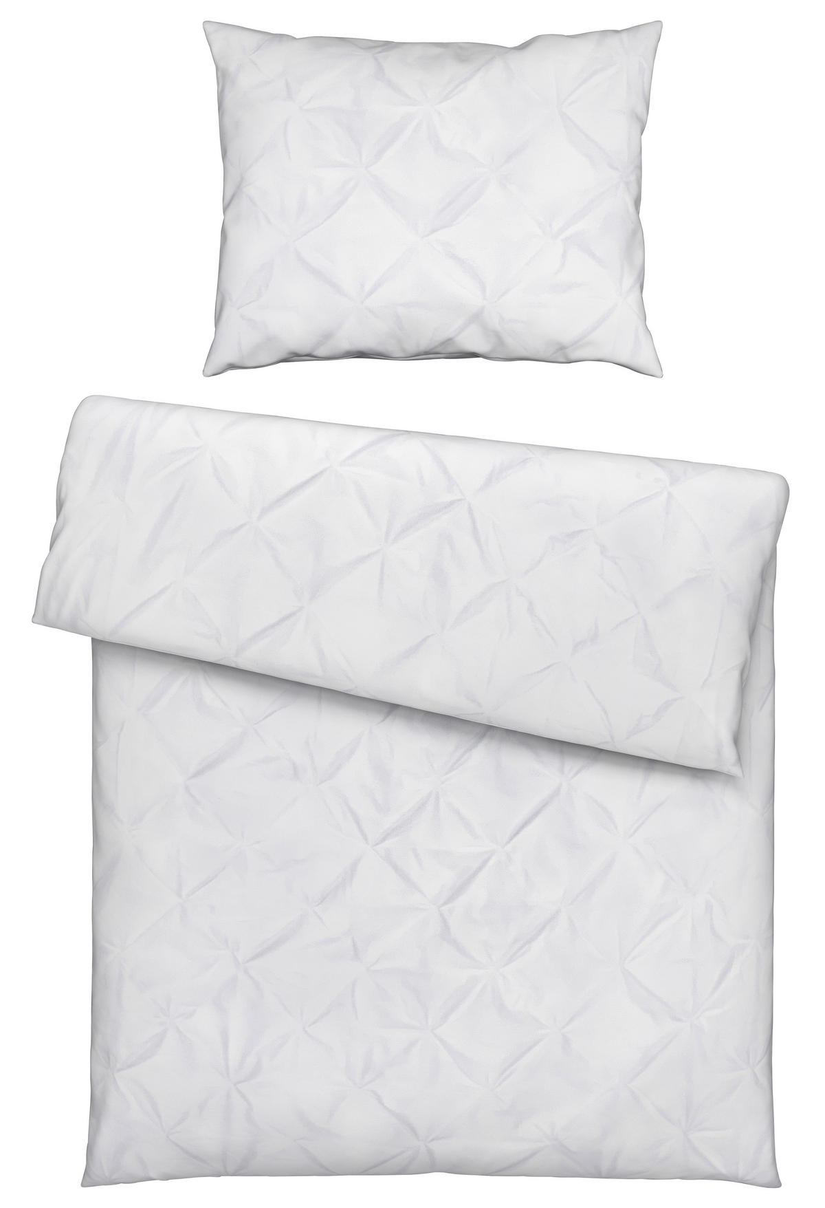 POSTELJINA INTERIOR CHICK 140/200 cm bela  - bela, Konvencionalno, tekstil (140/200cm) - Novel