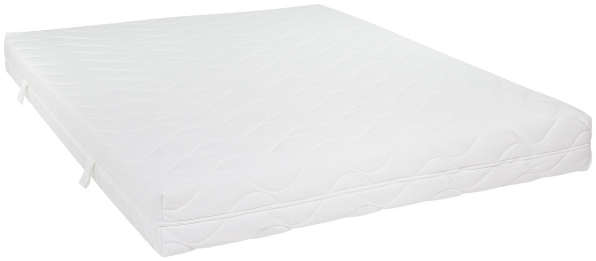 TASCHENFEDERKERNMATRATZE PHB COMFORT H3 160/200 cm Höhe ca. 17 cm  - Weiß, MODERN, Textil (160/200cm) - Livetastic
