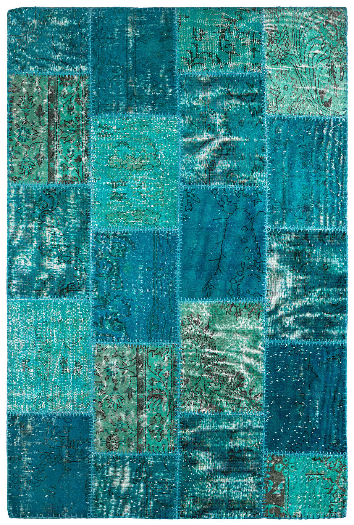 WEBTEPPICH 160/230 cm Türkis  - Türkis, Basics, Textil (160/230cm) - Obsession