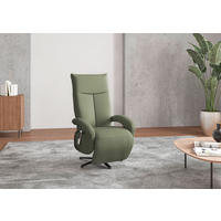 SESSEL in Flachgewebe Olivgrün  - Schwarz/Olivgrün, Konventionell, Textil/Metall (74/112/82cm) - Sit & More