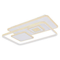 STROPNA LED-SVETILKA   //3000-6000 K// - barve kroma/bela, Basics, kovina/umetna masa (44/65/6cm) - Globo