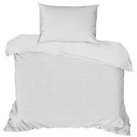 BETTWÄSCHE Satin 155/220 cm  - Weiß, Basics, Textil (155/220cm)