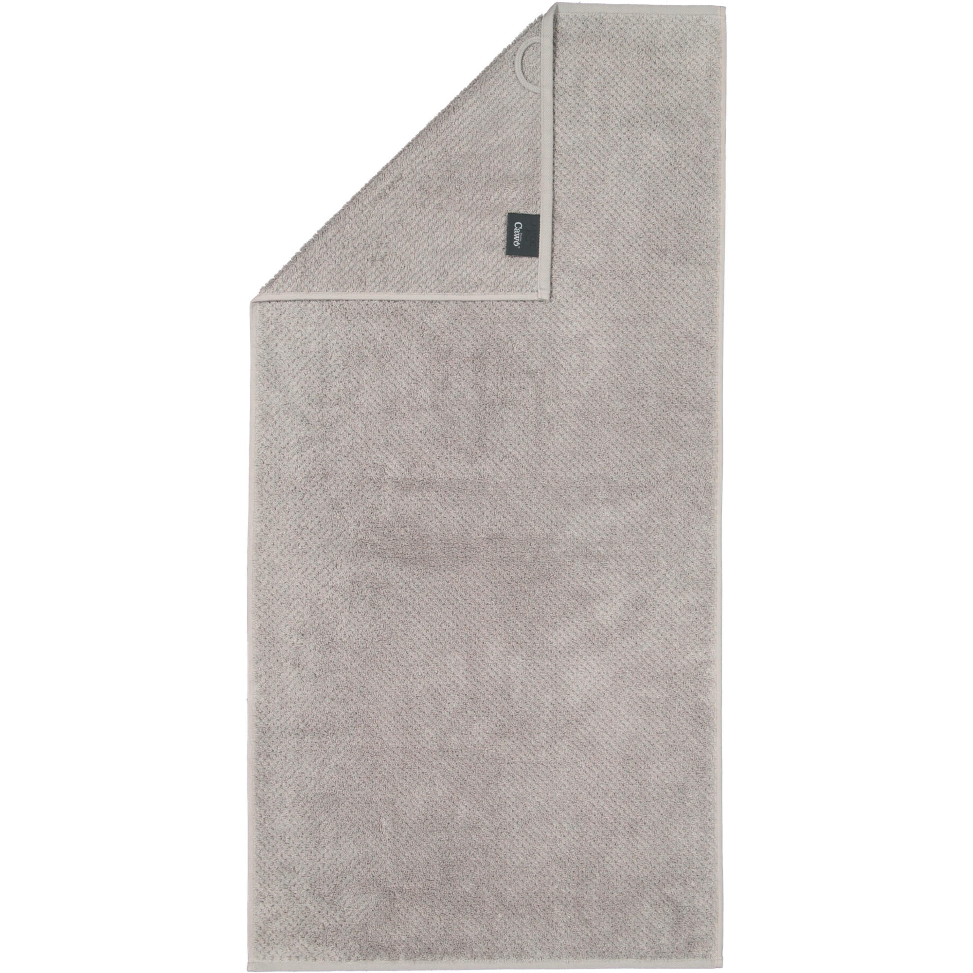 HANDTUCH 50/100 cm Pure Uni Grau  - Grau, Basics, Textil (50/100cm) - Cawoe