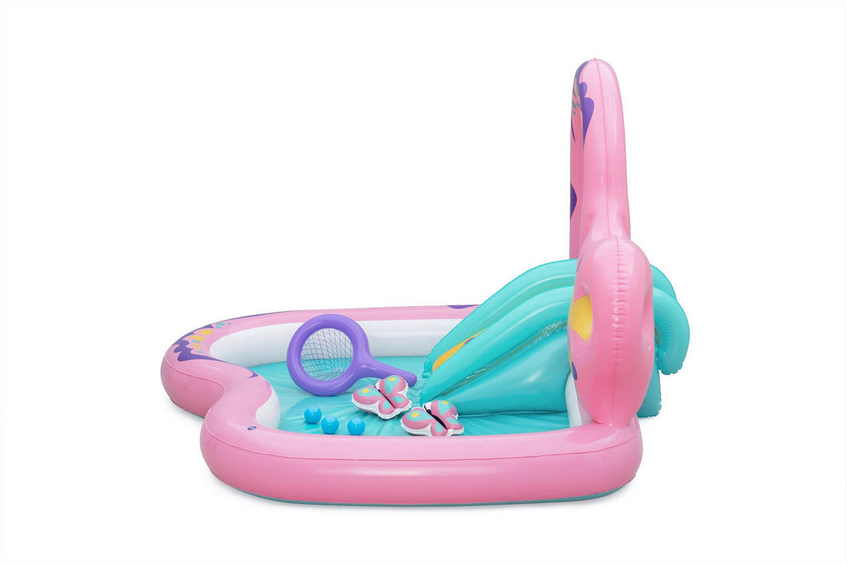 PLANSCHBECKEN 180/180/117 cm  - Multicolor, Basics, Kunststoff (180/180/117cm) - Bestway