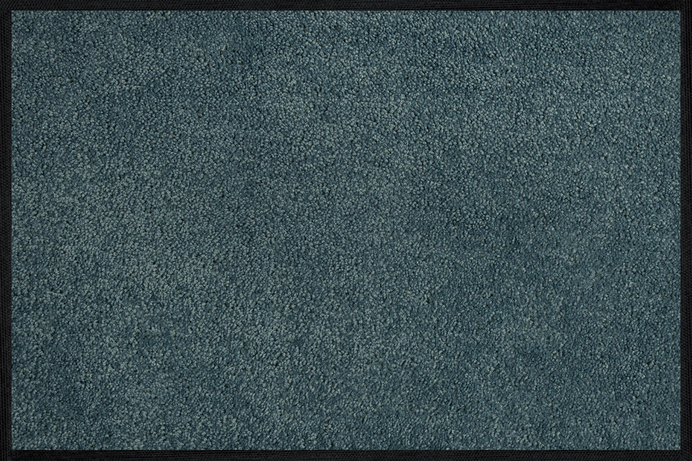FUSSMATTE  40/60 cm  Blau  Uni  - Blau, Design, Kunststoff/Textil (40/60cm) - wash+dry