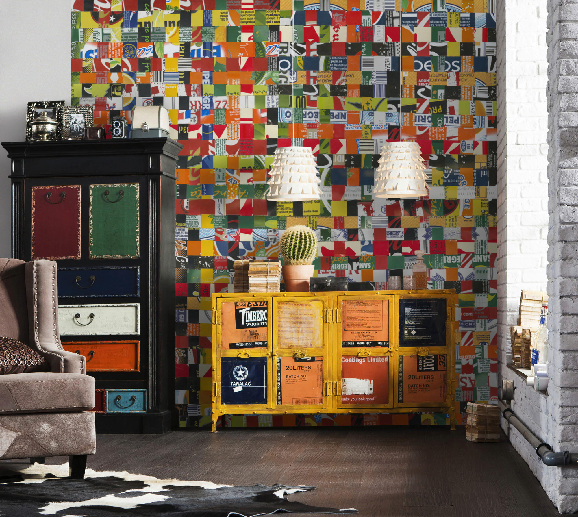 VLIESTAPETE - Multicolor, Basics (150/250cm) - Xora