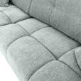 ECKSOFA in Flachgewebe Hellgrau  - Hellgrau/Schwarz, KONVENTIONELL, Textil/Metall (180/295cm) - Carryhome