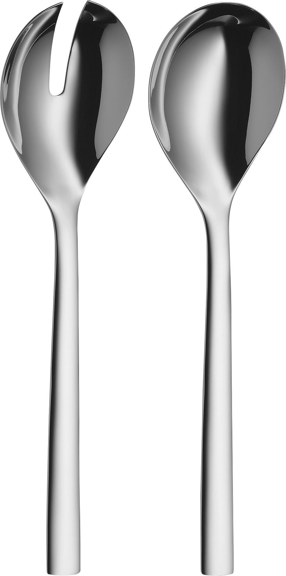SALATBESTECK - Edelstahlfarben, Design, Metall (25cm) - WMF