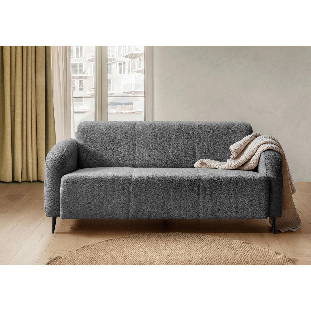 3-sitzer-sofa Marone Anthrazit B: 180cm