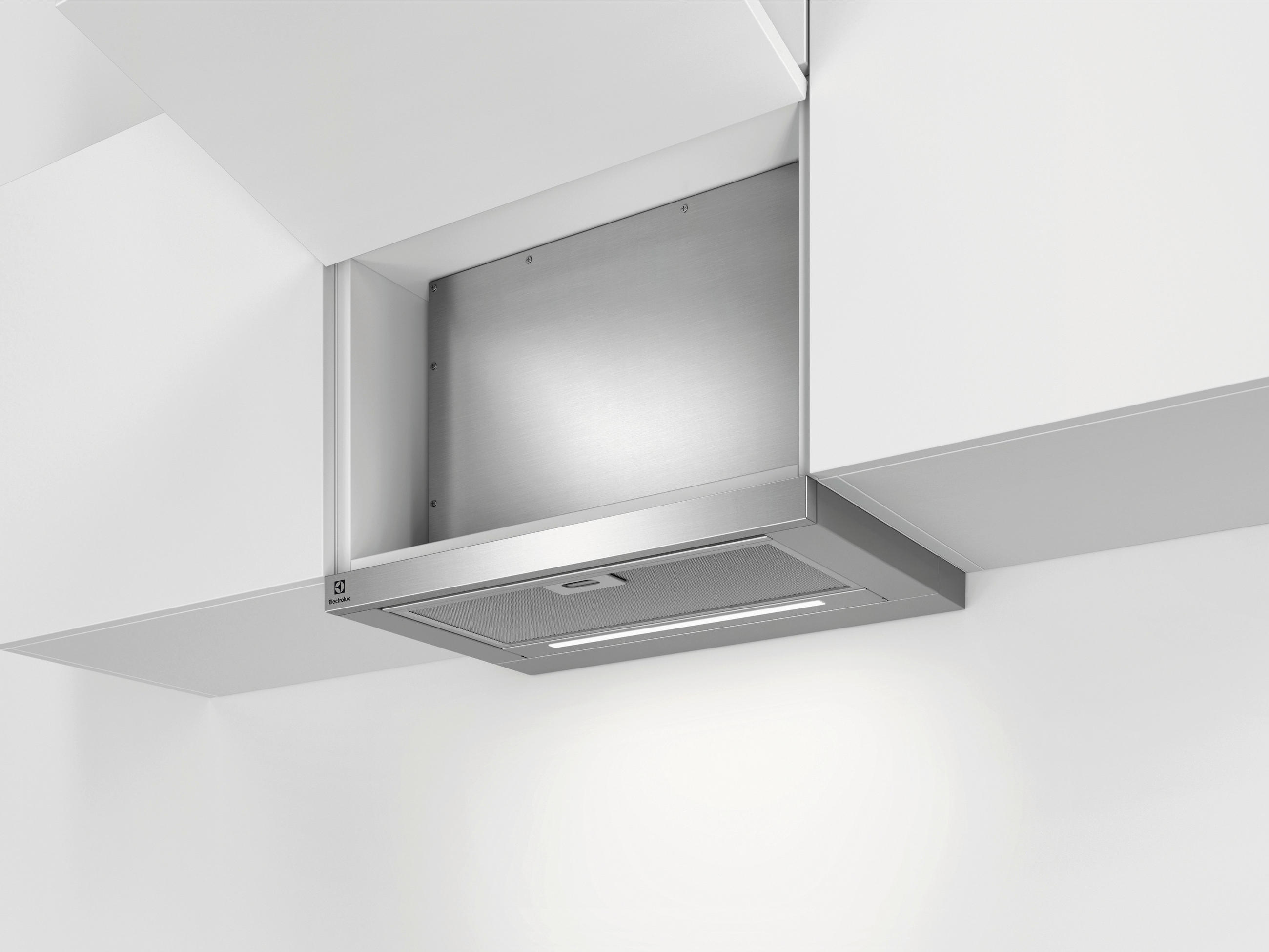 DUNSTABZUGSHAUBE LFP416X  - Silberfarben, Basics, Metall (69,8/39,5/30,0cm) - Electrolux