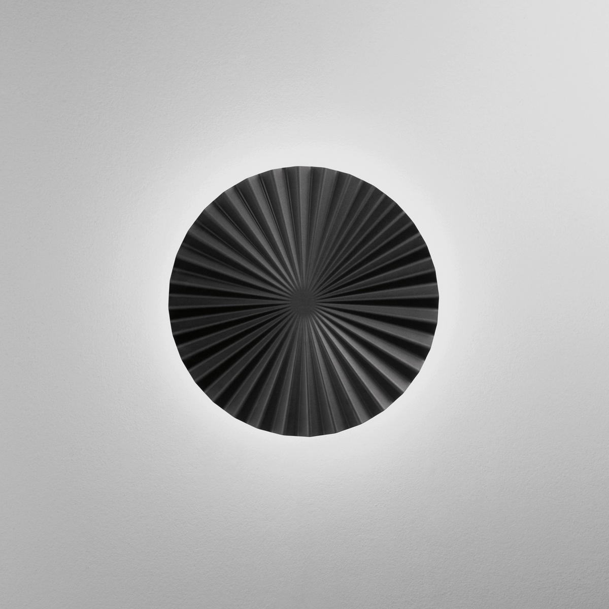 LED-WANDLEUCHTE 50/10 cm   - Schwarz/Weiß, Design, Kunststoff/Metall (50/10cm)