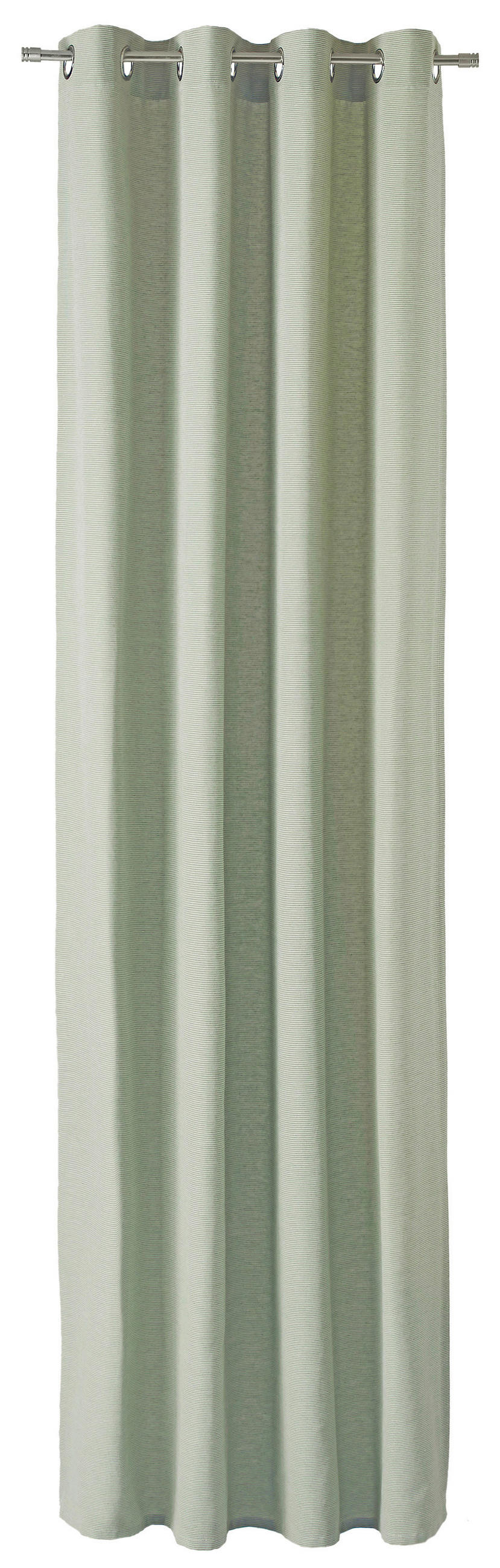 ÖSENSCHAL E-NEEDLESTRIPE blickdicht 140/250 cm   - Salbeigrün, KONVENTIONELL, Textil (140/250cm) - Esprit