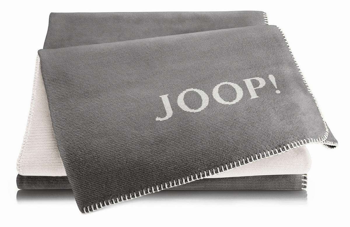 ODEJA  MELANGE DOUBLEFACE  150/200 cm       siva, svetlo siva  - siva/svetlo siva, Basics, tekstil (150/200cm) - Joop!