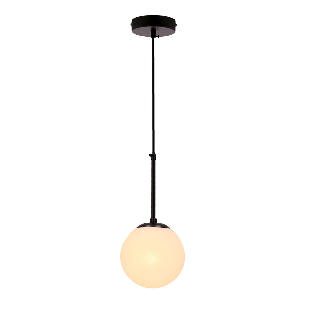 HÄNGLAMPA Pompei  - vit/svart, Basics, metall (15/15cm)