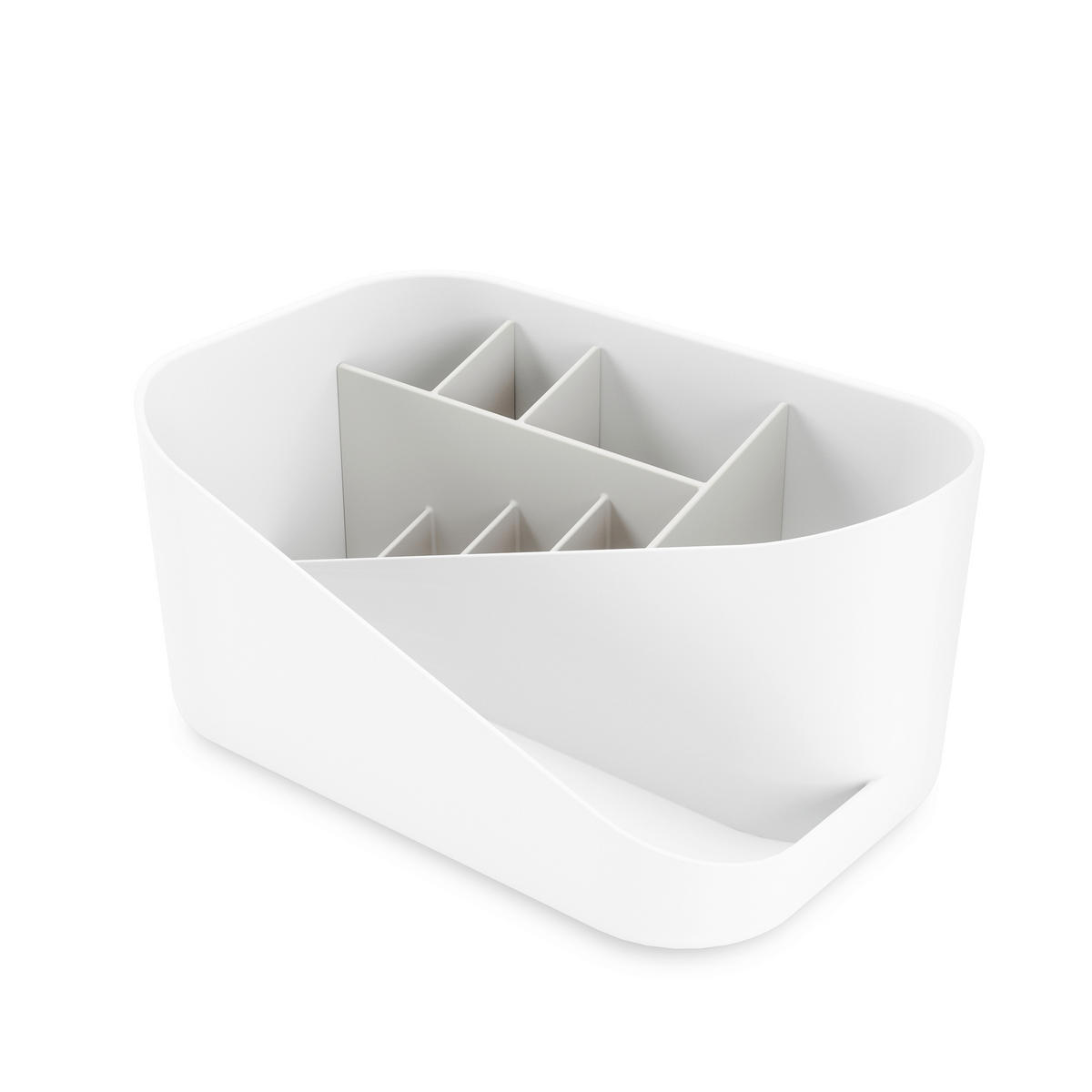 KOSMETIK-ORGANIZER  - Weiß/Grau, Design, Kunststoff (27/17/13cm) - Umbra