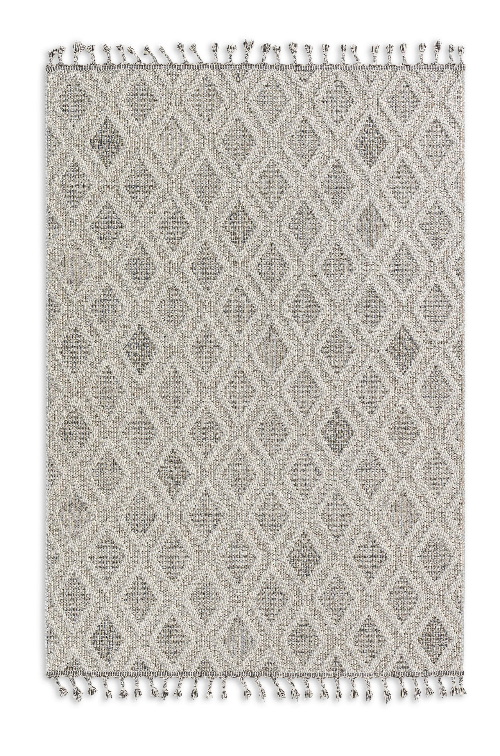 WEBTEPPICH 80/150 cm Trevi Grau  - Grau, Design, Textil (80/150cm) - Novel