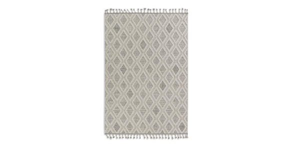 WEBTEPPICH 80/150 cm Trevi Grau  - Grau, Design, Textil (80/150cm) - Novel