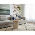 BEISTELLTISCH 59,5/39,5-46/40,5 cm Creme organisch  - Creme, LIFESTYLE, Holzwerkstoff (59,5/39,5-46/40,5cm) - Novel