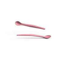 SET ŽLIČICA ZA KAŠICU   - prljavo ružičasta, Basics (10,6/23,3/2,7cm) - Everyday Baby