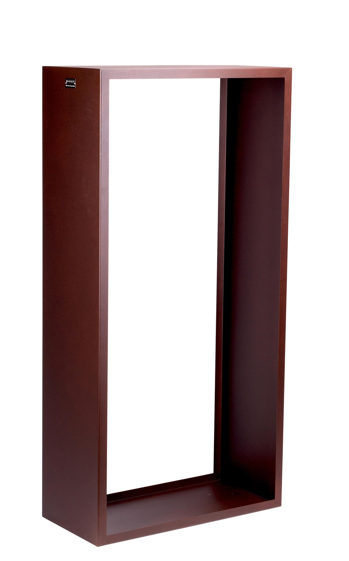 KAMINHOLZREGAL - Dunkelorange, Basics, Metall (73/150/35cm) - Nouvel