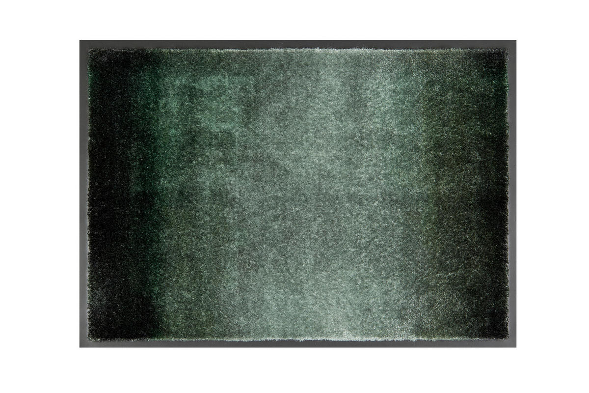 FUSSMATTE - Waldgrün, Design, Kunststoff/Textil (50/70cm) - Schöner Wohnen