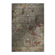 WEBTEPPICH - Rostfarben/Beige, LIFESTYLE, Textil (120/170cm) - Esprit