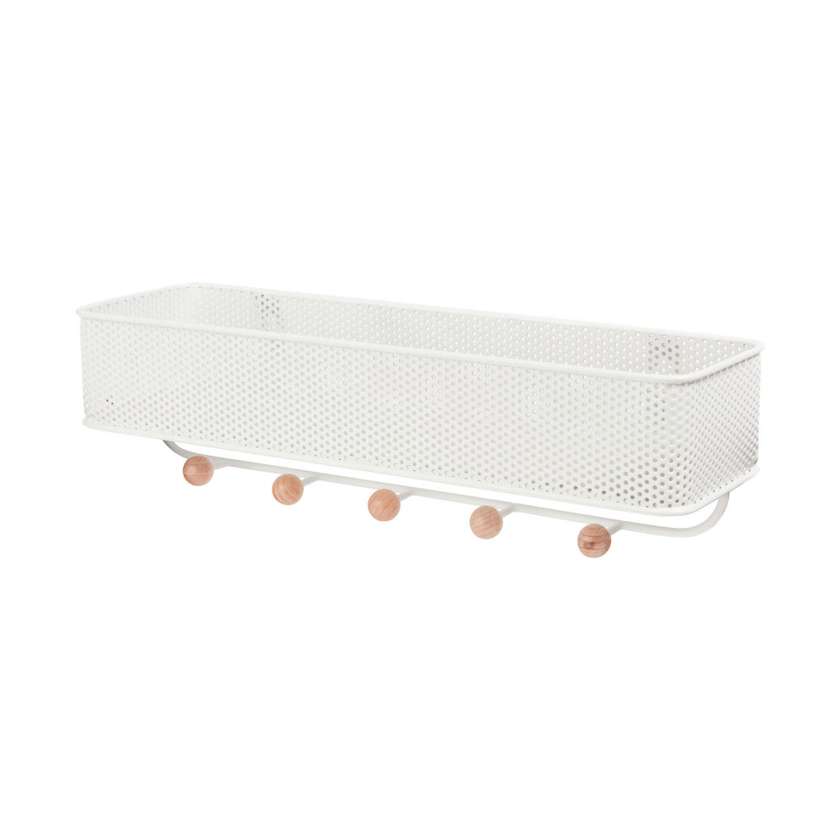 SUSTAV ZA UREDNOST  bijela   - bijela, Basics, metal (9/9/32cm) - Umbra