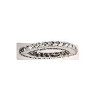 LED-WANDLEUCHTE 27/13/7 cm   - Chromfarben, Design, Metall (27/13/7cm)