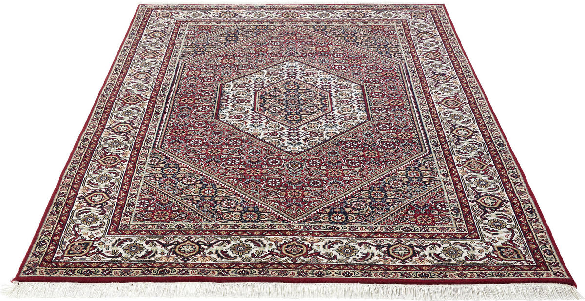 ORIENTTEPPICH 60/90 cm Bidjar Rot  - Rot/Creme, Lifestyle, Textil (60/90cm) - Cazaris