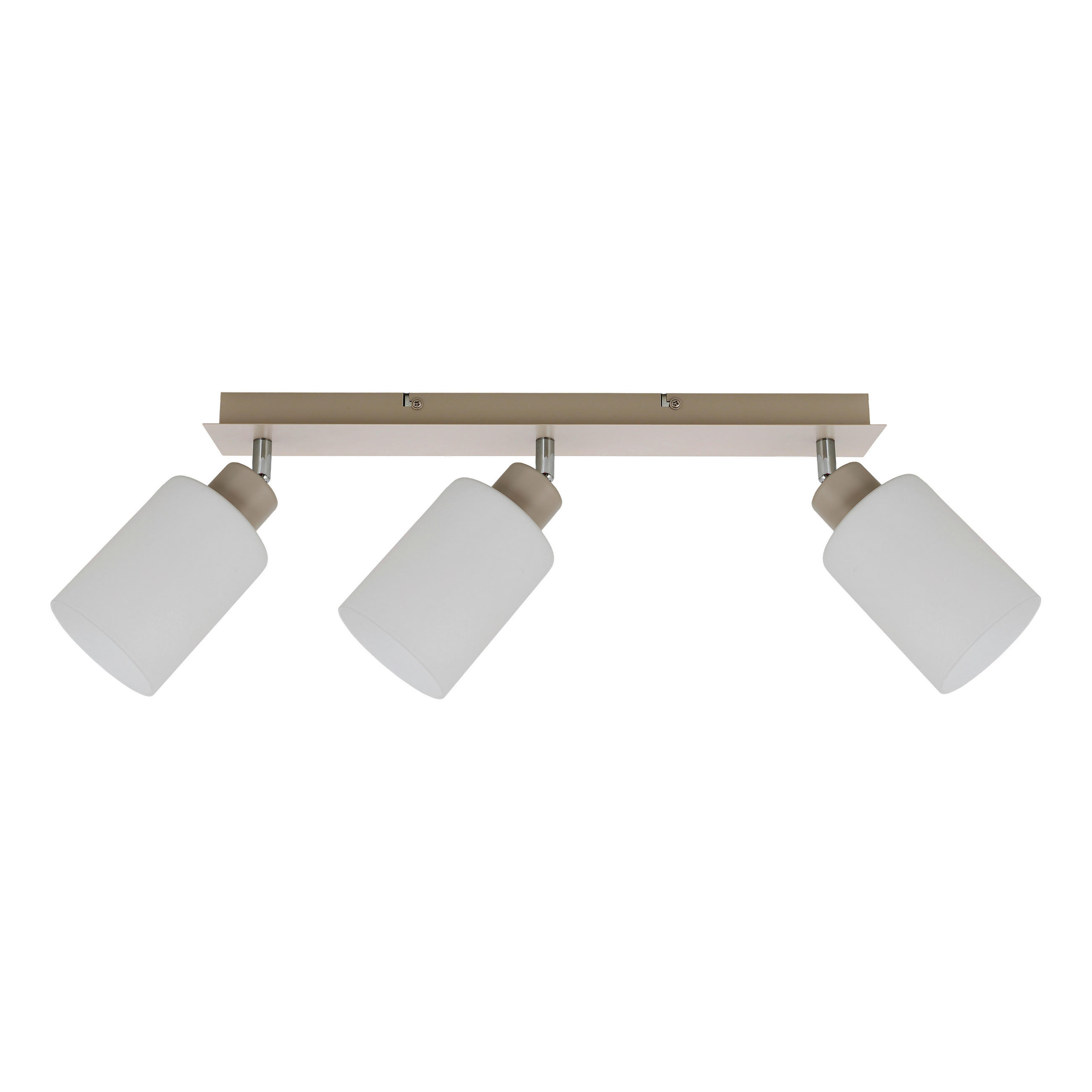 Proiector 47/8/21,5 cm    - opal/nisipiu, Basics, sticlă/metal (47/8/21,5cm) - Novel