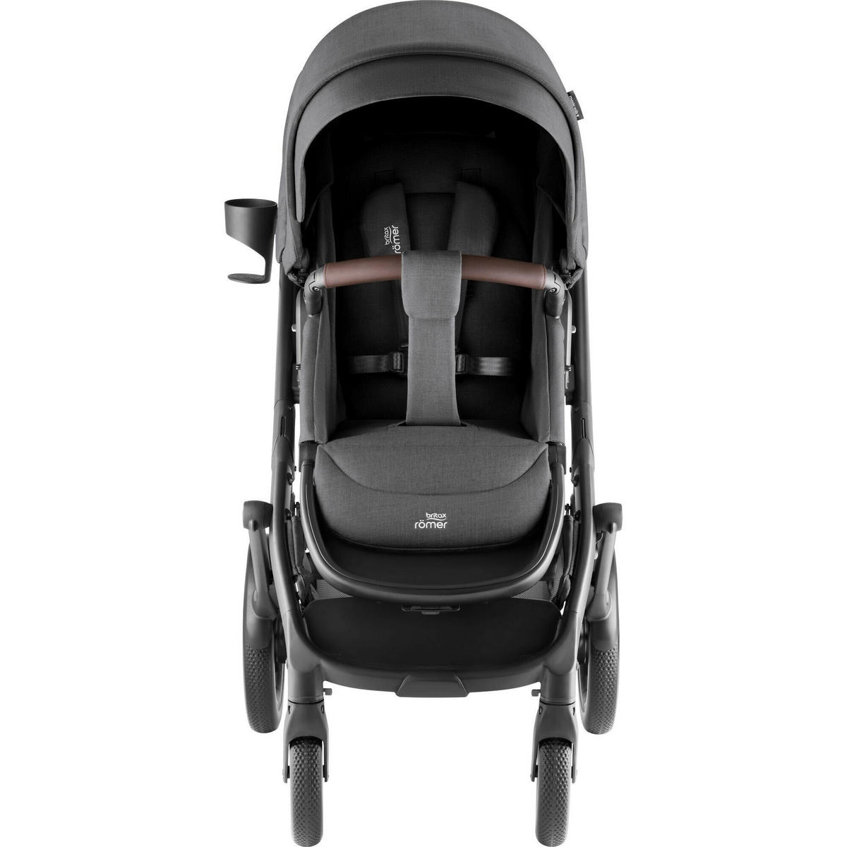 KINDERWAGEN  Smile 5Z  Mineral Grey  - Grau, Basics, Textil/Metall (57/112/97.7cm) - Britax Römer