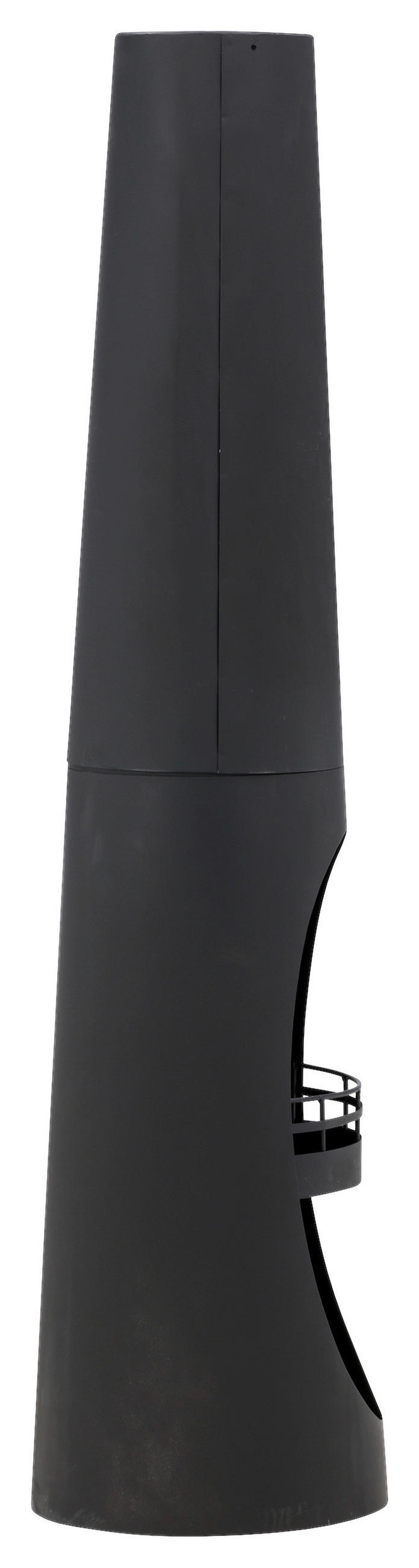 FEUERSTELLE  - Schwarz, KONVENTIONELL, Metall (33/135/33cm) - Gardenson