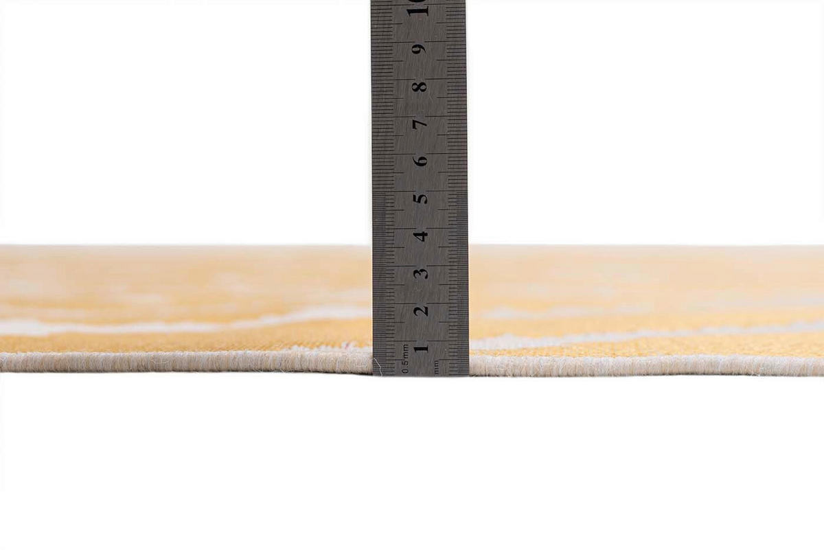 HANDWEBTEPPICH 160/230 cm Gelb  - Gelb, Design, Kunststoff/Textil (160/230cm) - Tom Tailor
