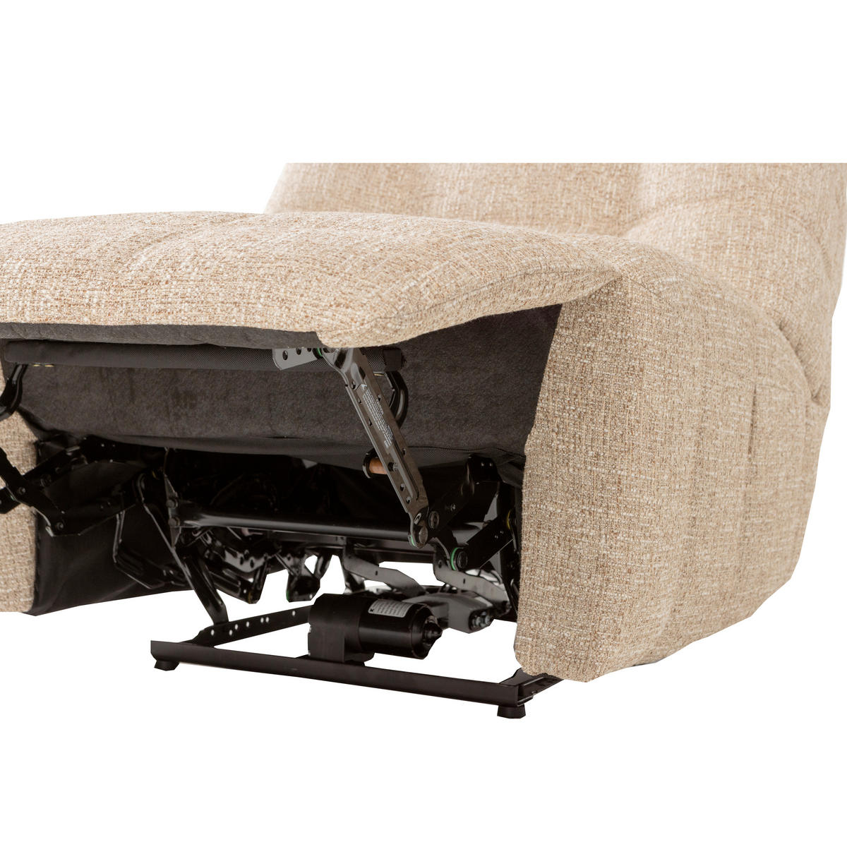 RELAXSESSEL Hein Webstoff    - Naturfarben, Design, Textil (98/94/83cm) - Livetastic