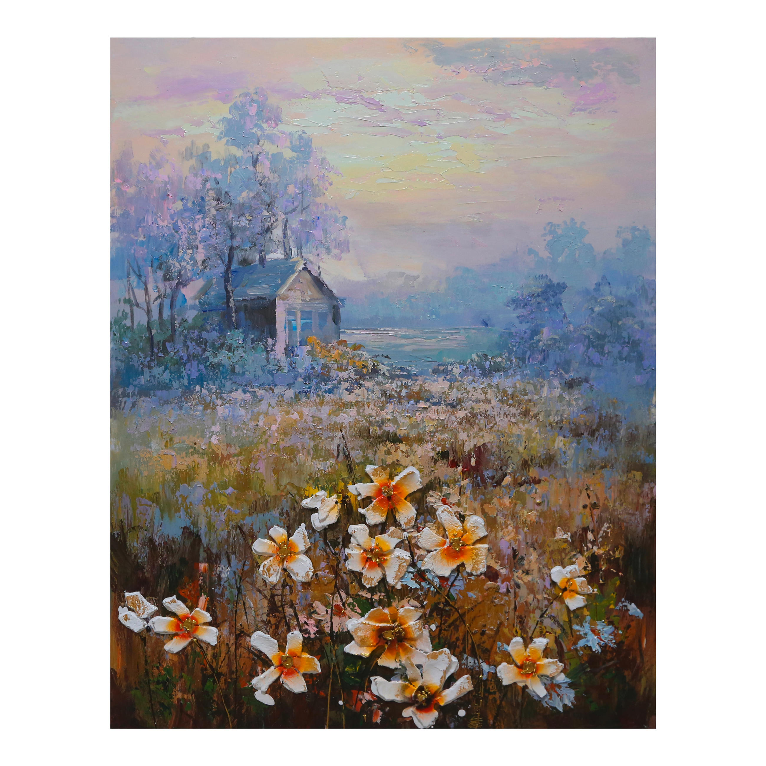 Monee OLEJOMAĽBA, krajina a príroda, 70/100 cm