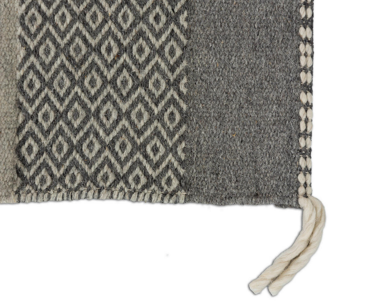 HANDWEBTEPPICH 170/240 cm Botana Grau, Beige  - Beige/Grau, KONVENTIONELL, Textil (170/240cm) - Schöner Wohnen