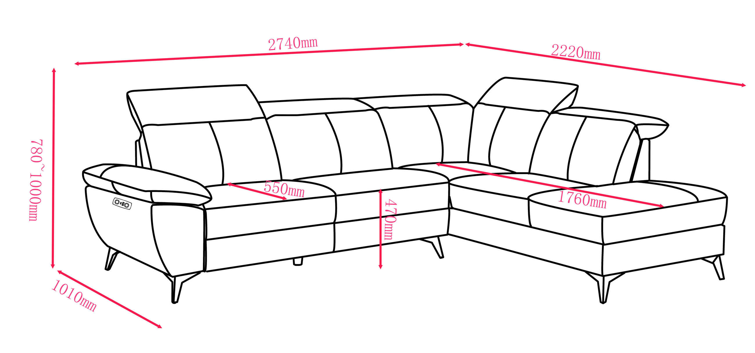 Thumbnail - Xora Ecksofa, Taupe, Textil, Echtleder, Kombination Echtleder/Lederlook, Büffelleder, 4-Sitzer, Ottomane rechts, L-Form,...