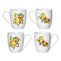 KAFFEEBECHER Haribo  500 ml   - Multicolor/Weiß, KONVENTIONELL, Keramik (14/10,5/10cm) - Ritzenhoff Breker
