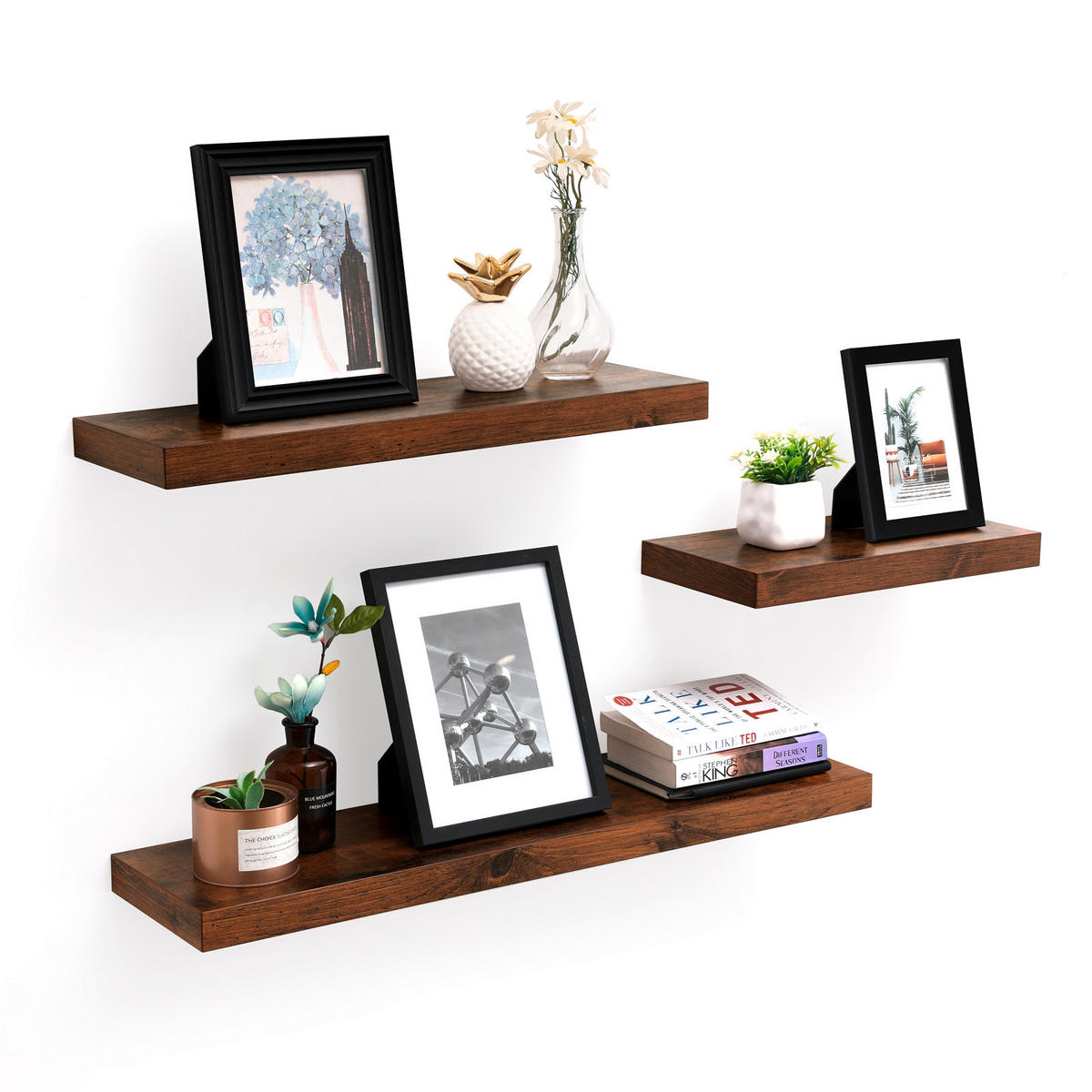 WANDBOARD Braun, Schwarz  - Schwarz/Braun, Trend, Holzwerkstoff (80/3.8/20cm) - Boxxx