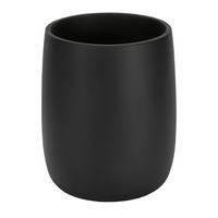 ZAHNPUTZBECHER Bonny  - Schwarz, Basics, Kunststoff (8,5/10cm) - Kleine Wolke