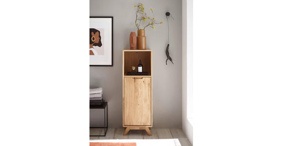 MIDISCHRANK 40/115/35 cm  - Wildeiche, Basics, Holz (40/115/35cm) - Linea Natura