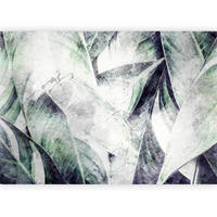 FOTÓTAPÉTA - zsályazöld/szürkésfehér, Lifestyle, textil (250/175cm) - artgeist