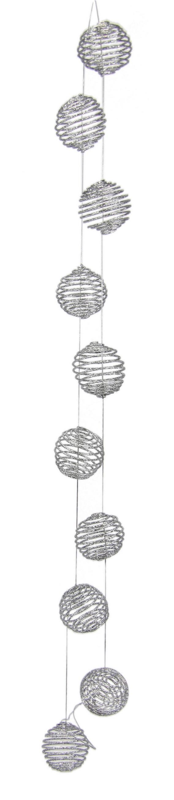 DEKOHÄNGER  - Perlmutt, Basics, Metall (5/100cm) - X-Mas