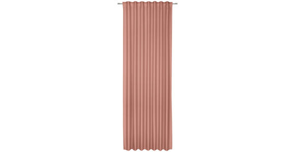 FERTIGVORHANG blickdicht - Kupferfarben, Basics, Textil (140/255cm) - Novel