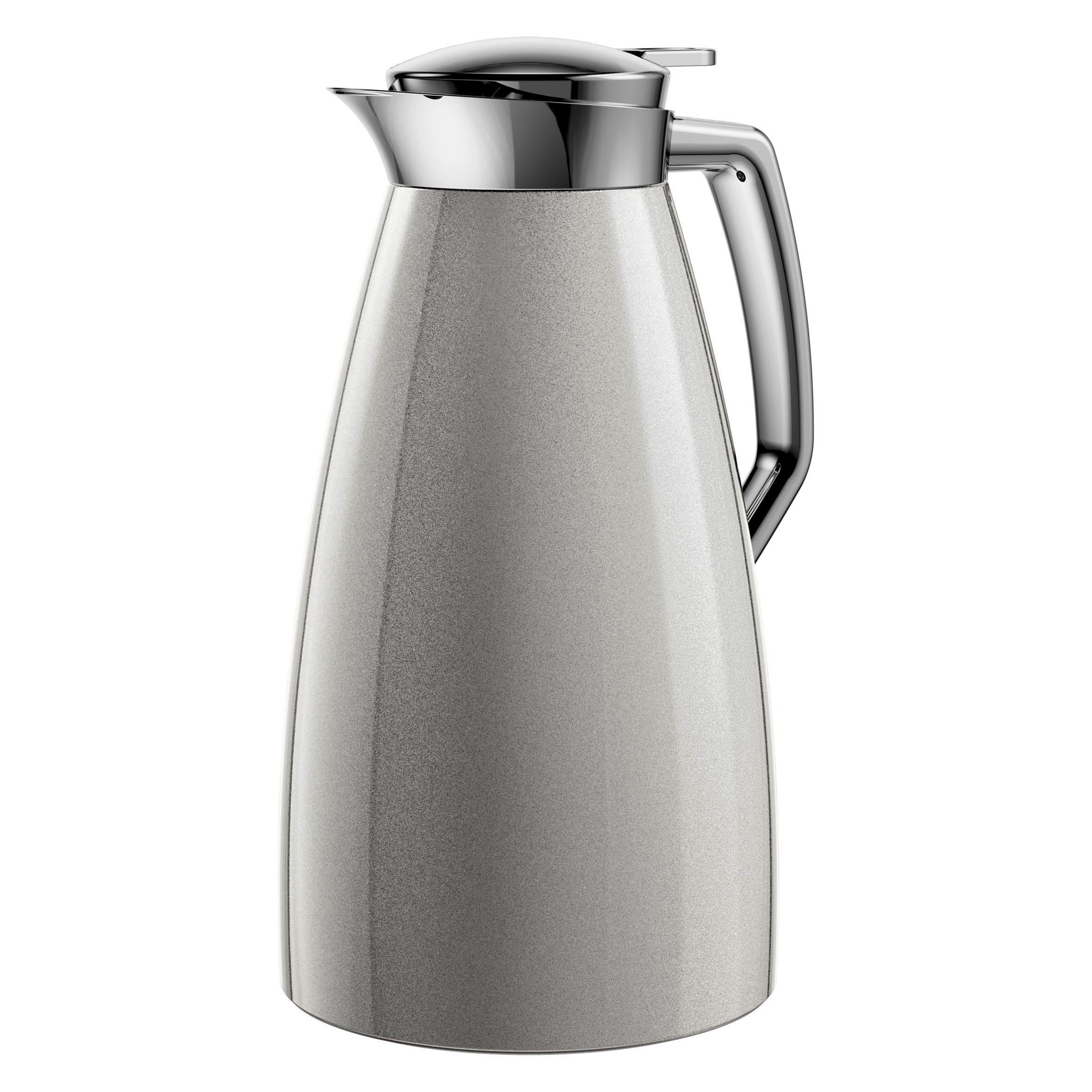 ISOLIERKANNE 1 l  - Silberfarben, Basics, Metall (1l) - Emsa